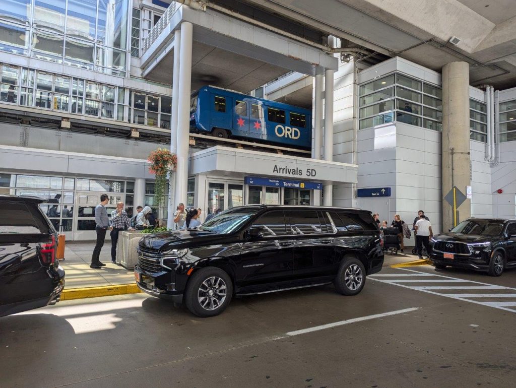 ohare limousine terminal 5 pickup